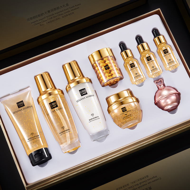 Luxury Skincare Set For Women - Kadın 24K Altın Cilt Bakım Seti