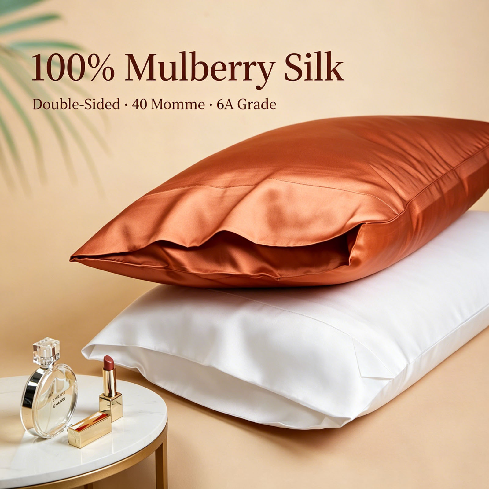 Luxury Queen Skincare - %100 Dut İpeği Yastık Kılıfı, 40