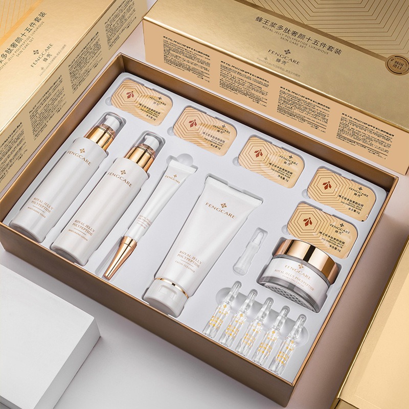 Luxury Skincare Kit - Arı Sütü Nemlendirici ve Kırışıklık Karşıtı