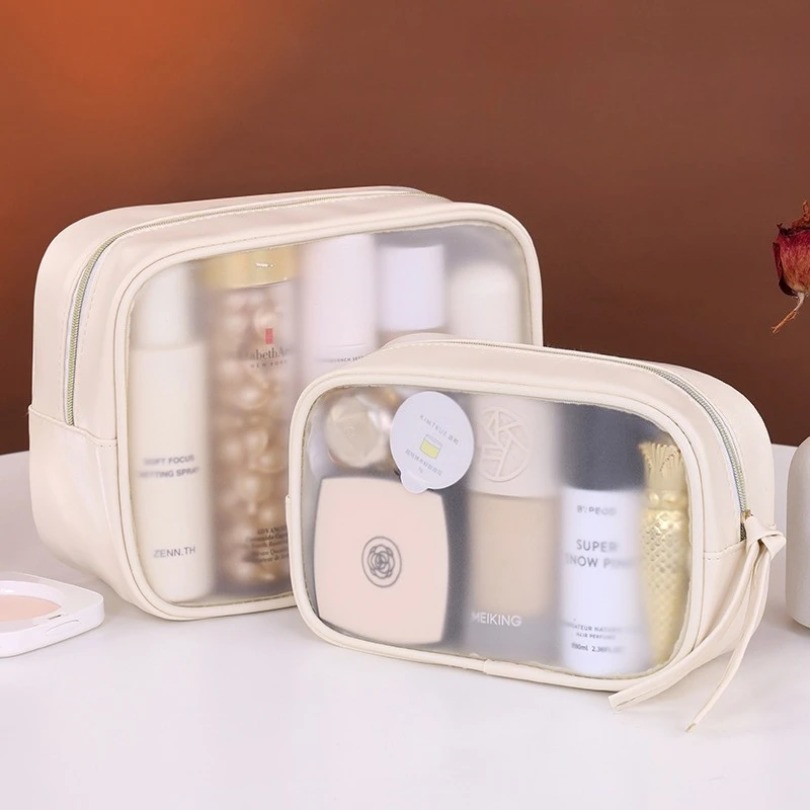 Yarı Şeffaf Lüks Makyaj Çantas - Luxury Skincare Women incelemesi ve fiyatı