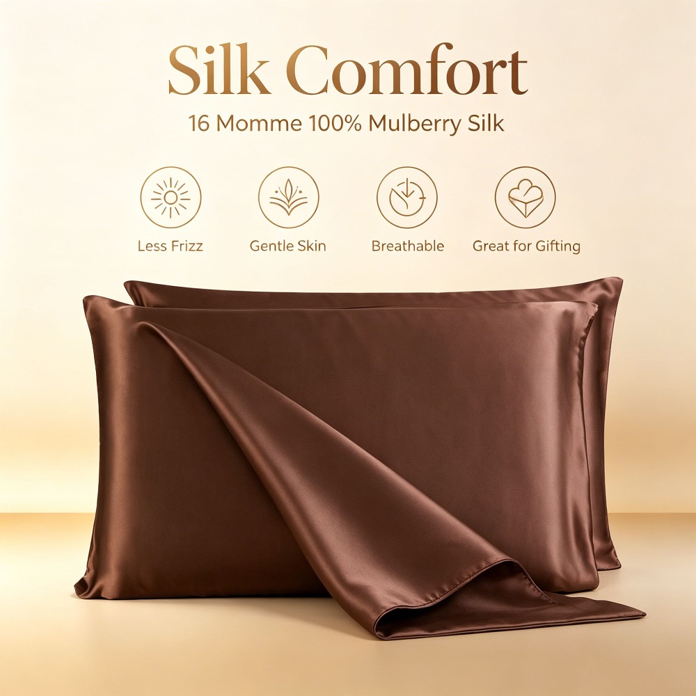 16 Momme İpek Yastık Kılıfı, S - Luxury Queen Skincare incelemesi ve fiyatı