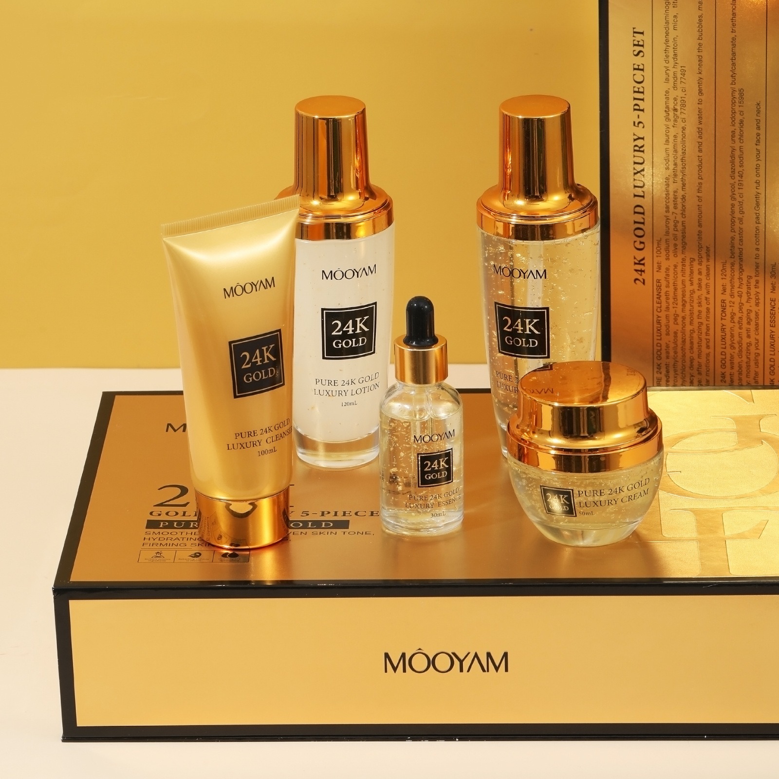 24 Ayar Altın LÜKS Nemlendiric - Luxury Skincare Kit incelemesi ve fiyatı