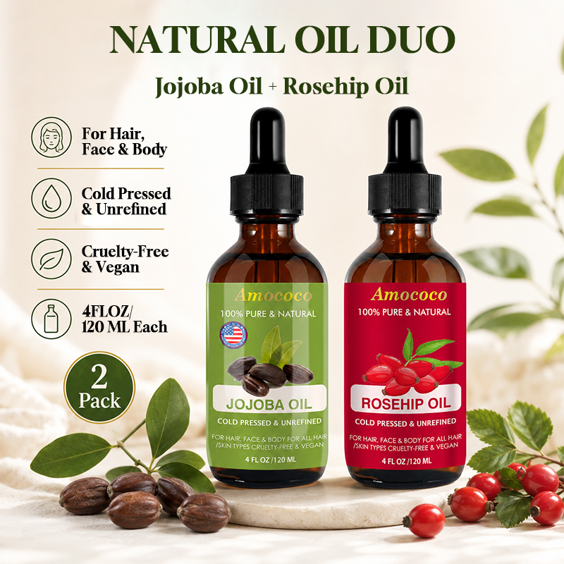 Amococo 2 adet Jojoba Yağı ve  - Cold Pressed Rose Hip incelemesi ve fiyatı