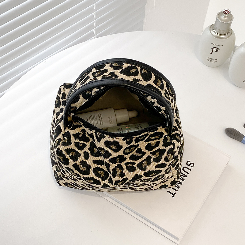 Leopar makyaj çantası lüks büy - Luxury Skin Care incelemesi ve fiyatı